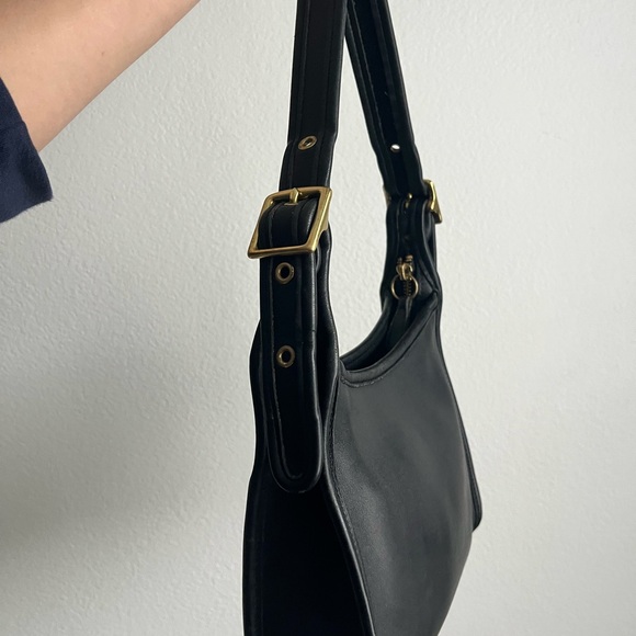 Vintage Coach Legacy 9997 Black Leather Bag - Picture 4 of 8